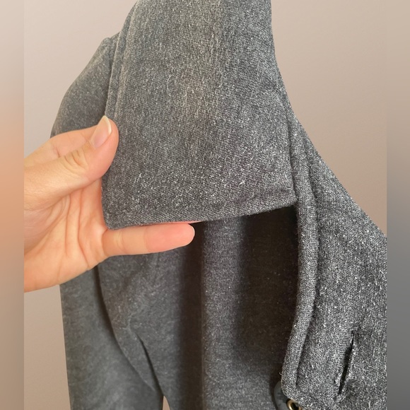 Billabong | Grey Button-Down Trench Coat - Picture 4 of 11